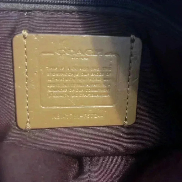 New never used coach Kelsey saddle crossbody bag (red) - Picture 5 of 6